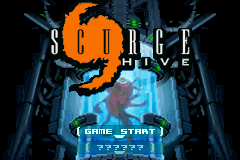 Scurge - Hive Title Screen